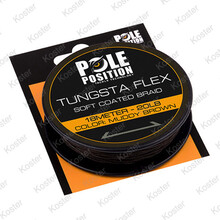 Tungsta Flex Soft Coated Braid - Muddy Brown