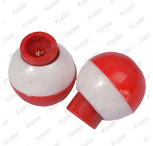 Invader Snoekdrijver rood/wit 2st. 32mm