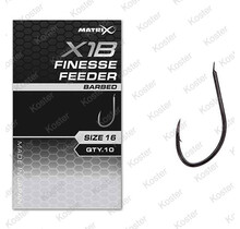 X1B Finesse Feeder Hooks - Barbed