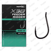 X3B Feeder Rigger Hooks - Barbed