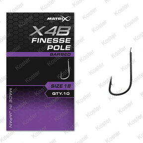 X4B Finesse Pole Hooks - Barbed