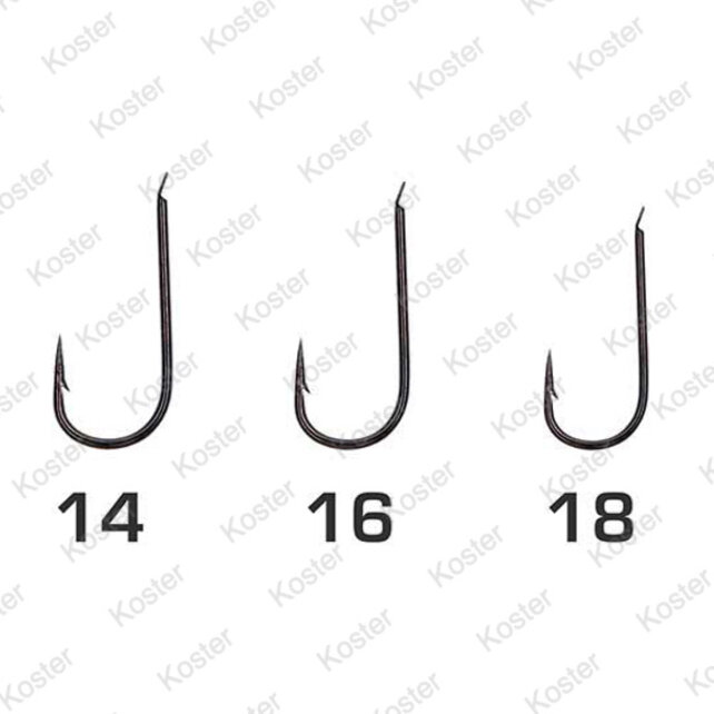 X6B Curved Pole XS Hooks - Barbed