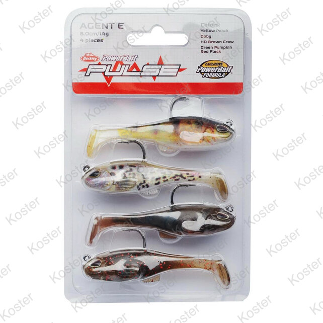 Pulse Agente E 4-Pack 5.5cm - 10 Gram Pulse Agente E 4-Pack 5.5cm - 10 Gram