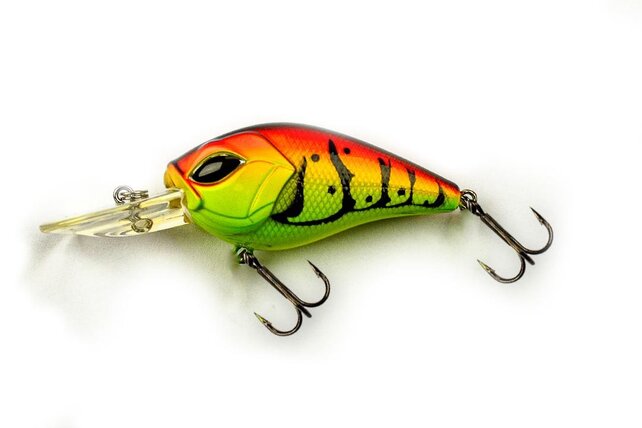 Big Evil Master Crank-S Rust Yellow Tiger 5cm 7.7gr.