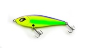 Big Evil Mystery Shad Purple Yellow 11.5cm 34gr.