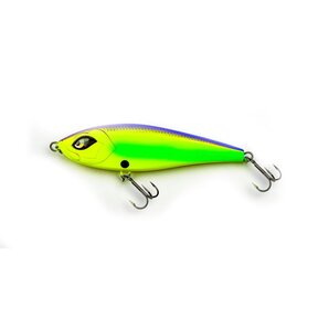 Big Evil Mystery Shad Purple Yellow 11.5cm 34gr.