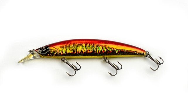 Big Evil Sly Minnow Orange Fire 11cm. 19gr.