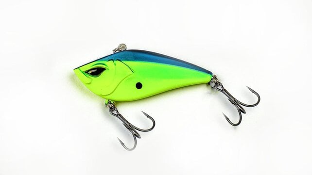 Big Evil Spy Vib Lure Blue Lemon 7cm. 17.5gr.
