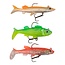 Zebco Zander Lure Pack - Fluoro 10cm.