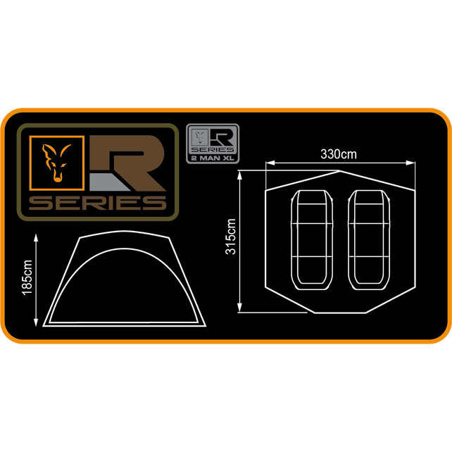 R-Series 2-Persoons XL BIVVY Met Binnentent