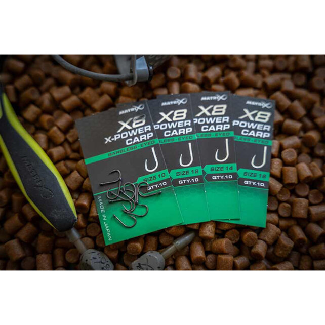 X8 X-Power Carp Barbless - Eyed