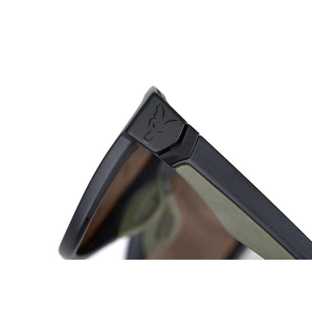 Green Black Shades-Brown Lense