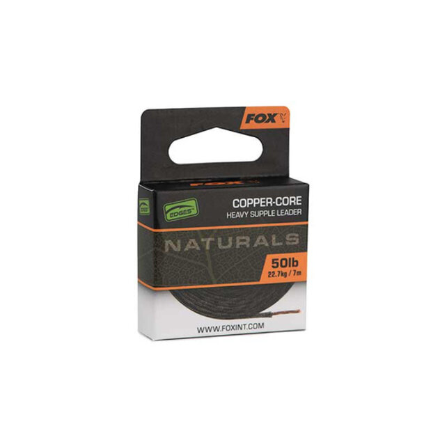 Edges Copper-Core Heavy Supple Leafer 50lb 7m