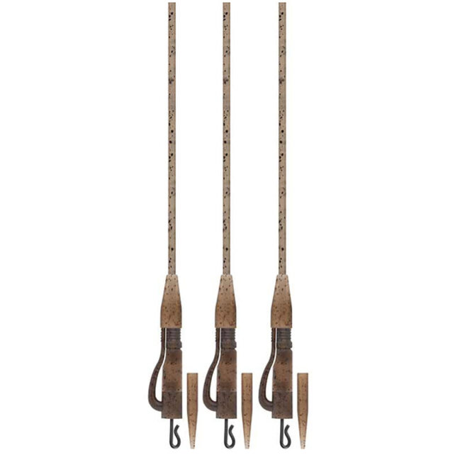 Edges Camo Tubing Leadclip Ready Rigs Size 7 3pcs