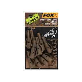 Edges Safety Lead Clip & Pegs Camo