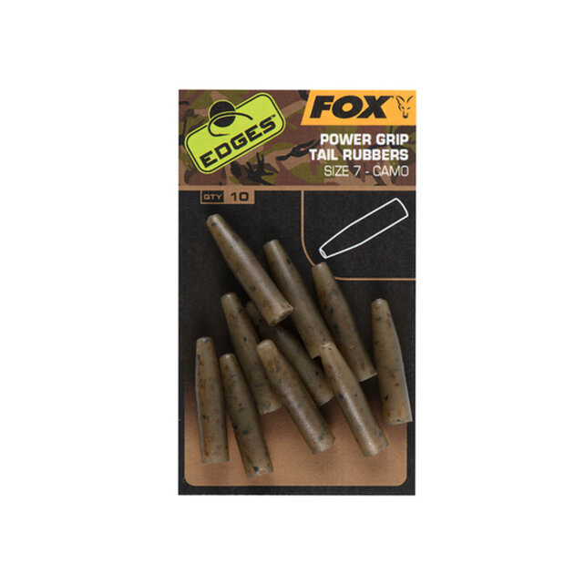 Edges Power Tail Rubbers Camo Size 7