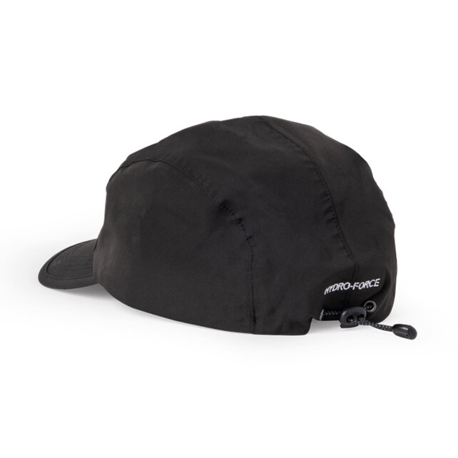 Stealth Black Waterproof 5-Panel Cap