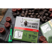 Banded 15" Hair Rigs Barbed