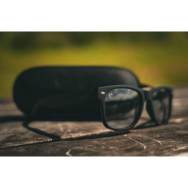 Matt Black Grey Lens Eyewear