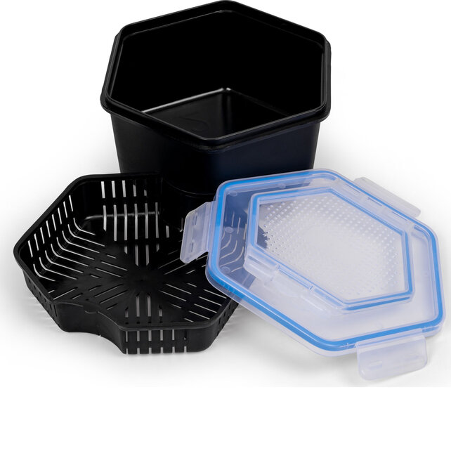 Sucure-Lock Bait Box & Sieve Large 2 Liter