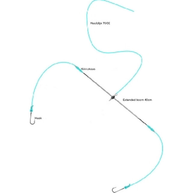 Weegschaal Paternoster 2 Haken Maat 6