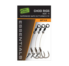 Edges Chod Rigs Superwide Gape Out-Turned 3x