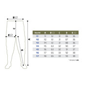 Waist waders HRON Pants