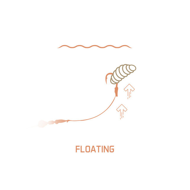 Artificial Bait MaggoX Pop Up / Schrimp