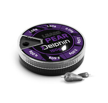 LEADS Set of Pear Sinkers With a Tube