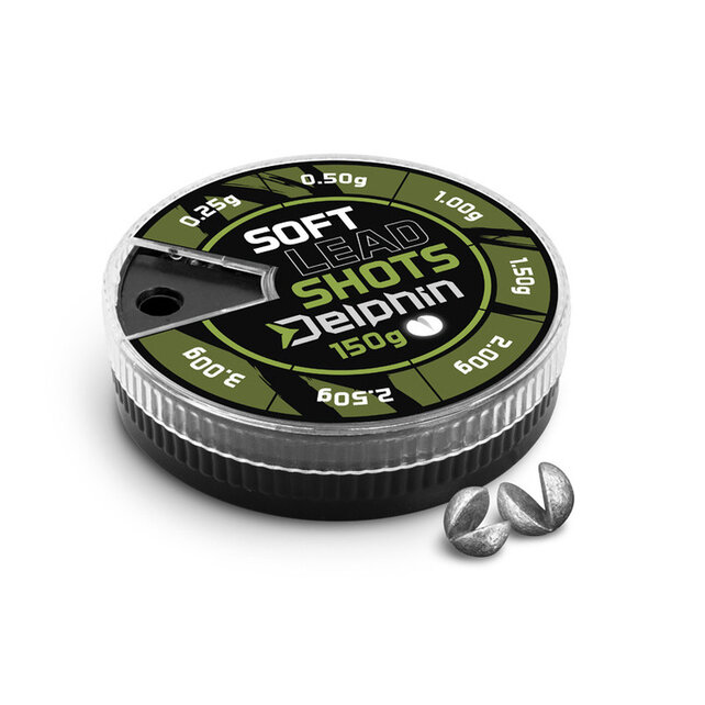 Split-shot sinkers SOFT 150 Gram Green Dispenser