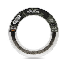 Soft Steel Fleck Mono Leader 80m.