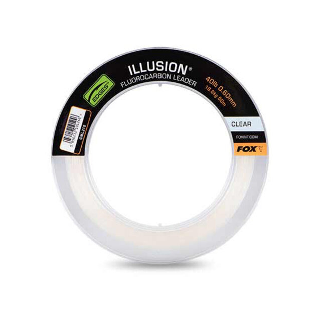 Illusion Fluorocarbon Leader Clear 50m