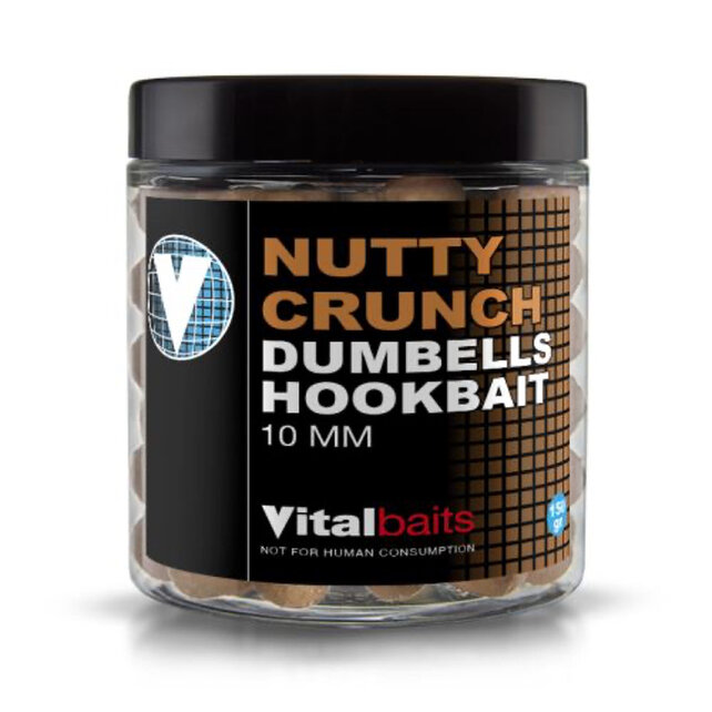 Nutty Crunch Hookbait Dumbells - 10mm