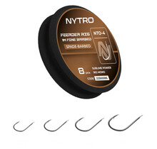 Fine Feeder Rig Barbed 1M