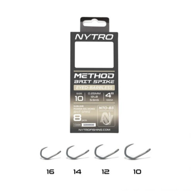 NTO B3 Method Bait Spike 10cm