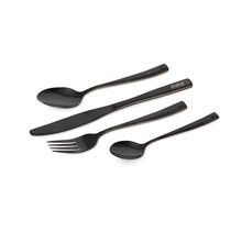 Cookware Black Stainless Cutlery Set