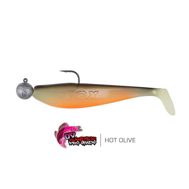 Loaded Zander Pro Shad UV Perch