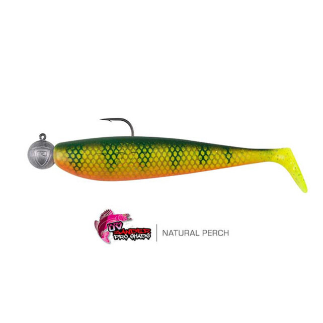 Loaded Zander Pro Shad UV Perch