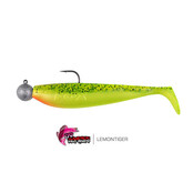 Loaded Zander Pro Shad UV Lemon Tiger