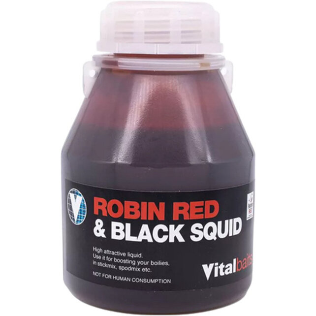 Robin Red&Black Squid