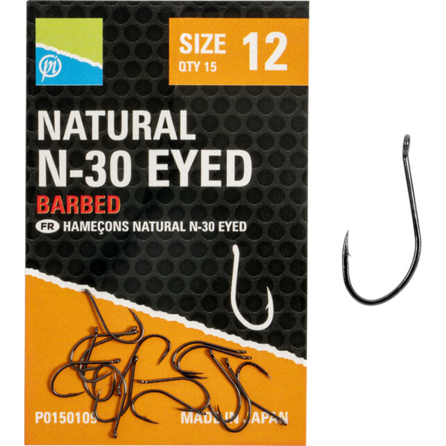 Natural N-30 Eyed Haak