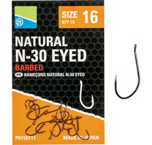 Natural N-30 Eyed Haak