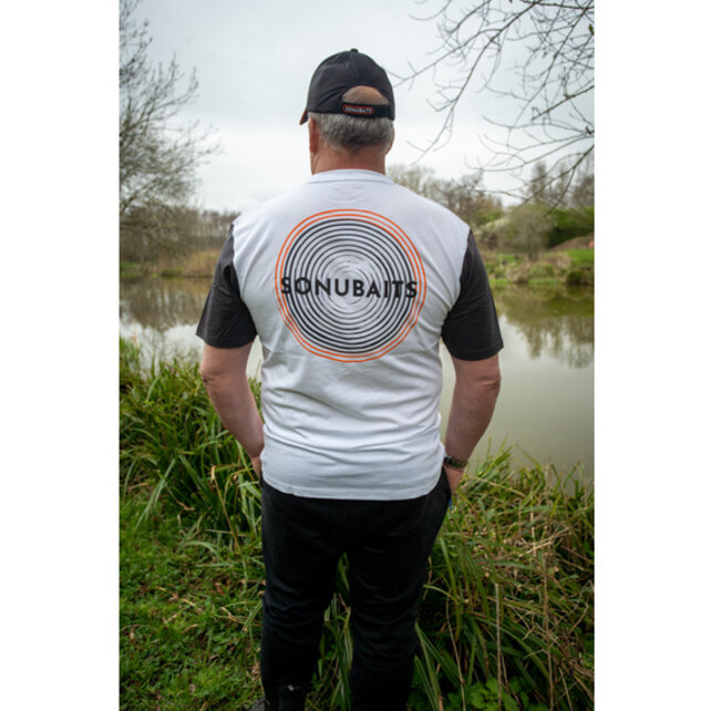White T-Shirt Sonubaits : Maat Xl