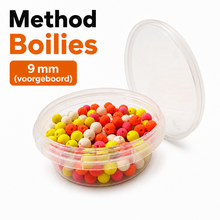 Method Boilies Chocolate Orange 9 mm (voorgeboord)