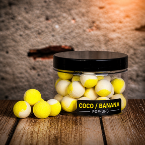 POP-Ups Coco/Banana 15mm Fluo White/Yellow