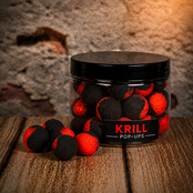 POP-Ups Krill 15mm Fluo Black/Red