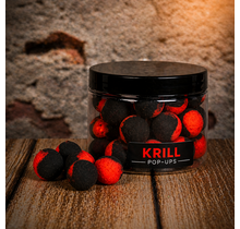 POP-Ups Krill 15mm Fluo Black/Red