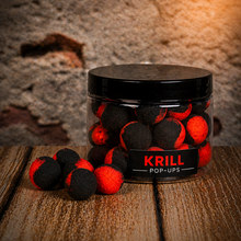 POP-Ups Krill 15mm Fluo Black/Red
