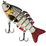 LFT Nature 6 Sections Swimbait 8cm. 13gr. S. / Rudd
