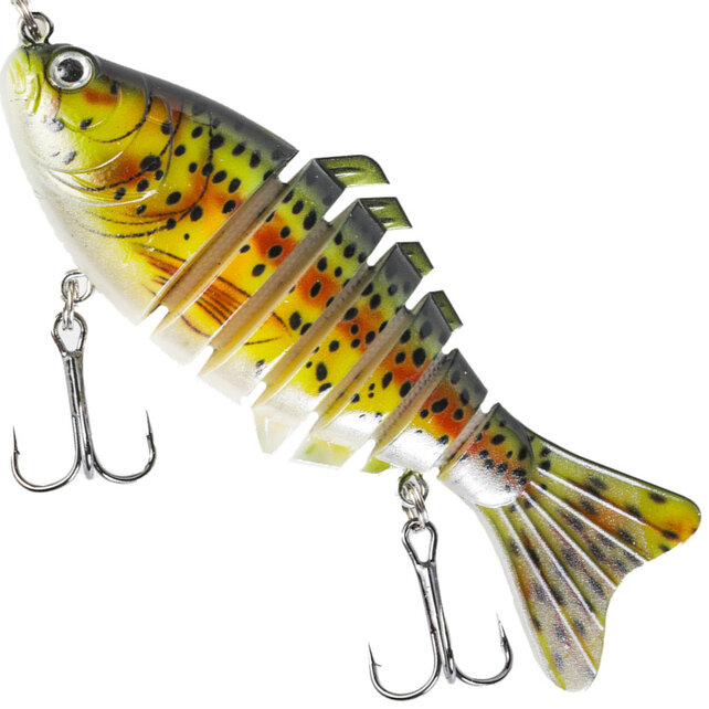 Nature 7 Sections Swimbait 10cm. 15gr. S. / Rainbow Trout